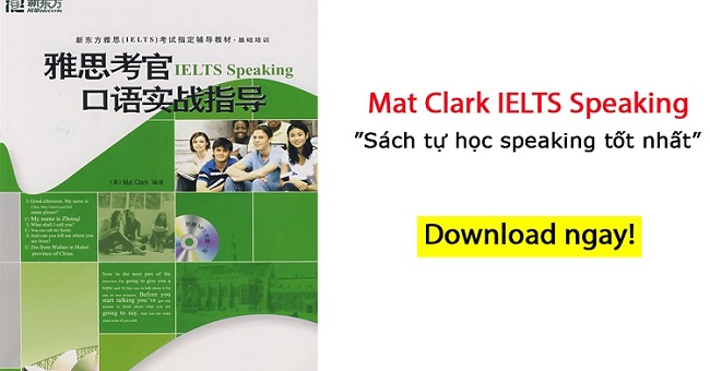 Download Sách IELTS Speaking Mat Clark [PDF + Audio] Free