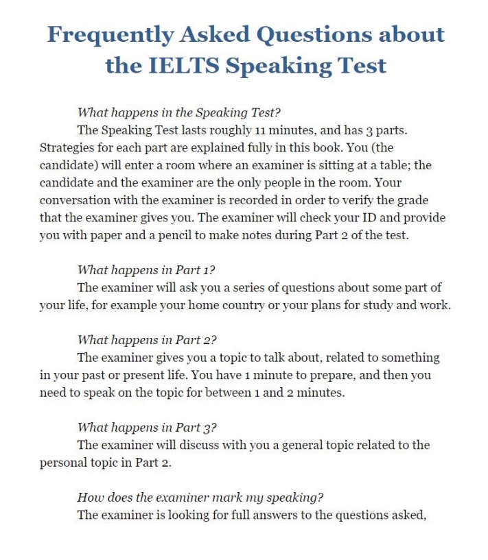 Nội dung Get IELTS Band 9 Speaking PDF